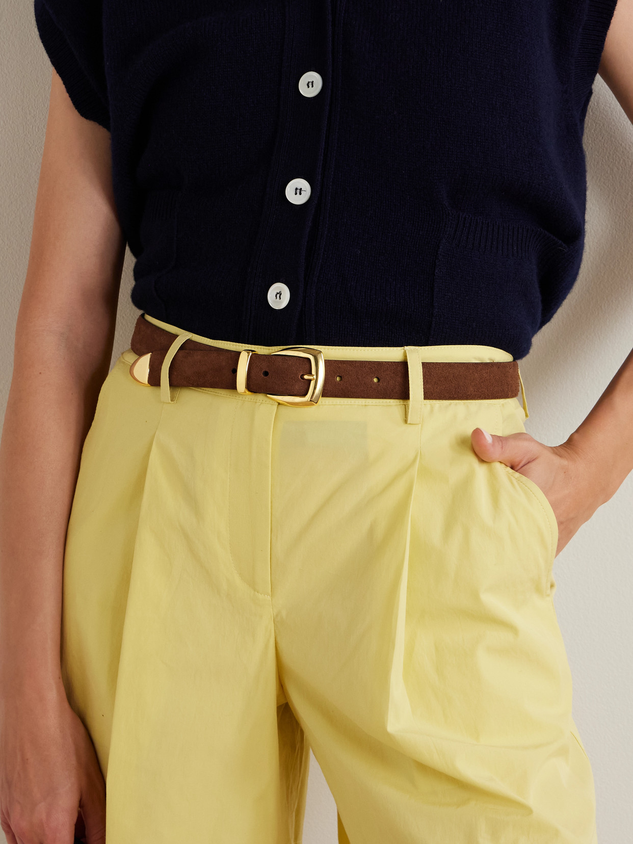 Anderson's Suede Belt