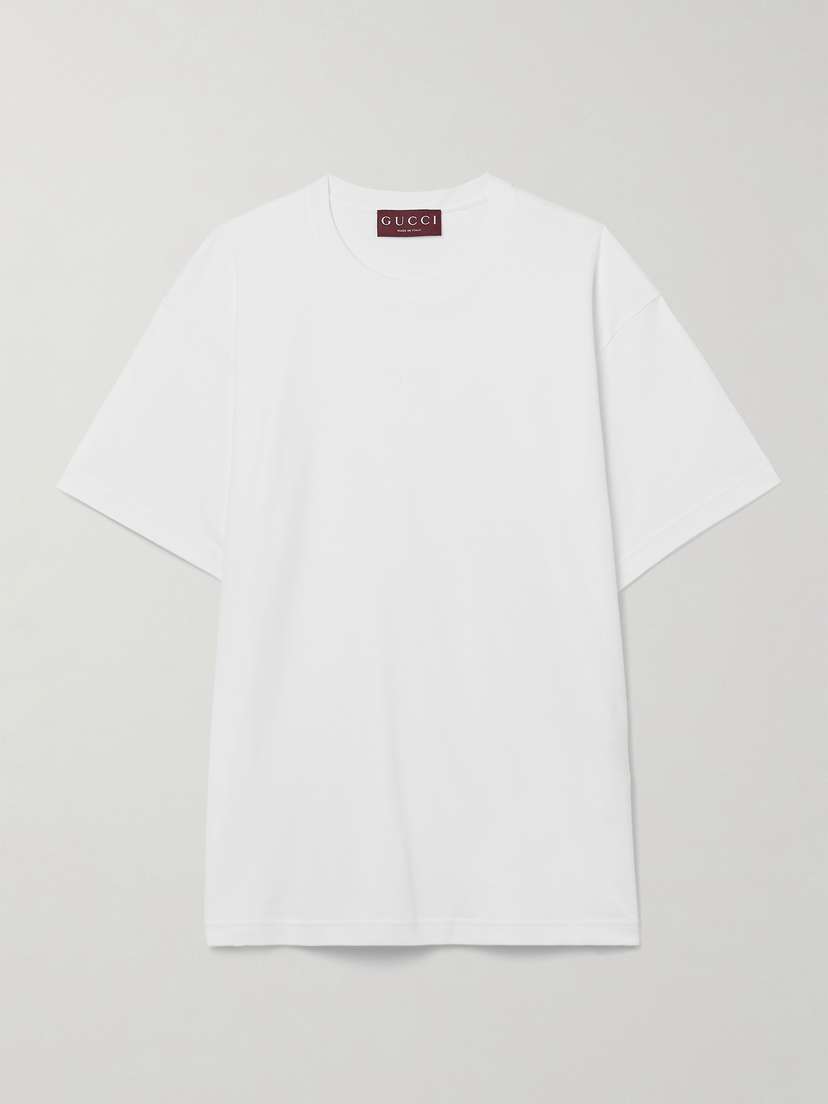 Gucci Oversized Cotton-jersey T-shirt