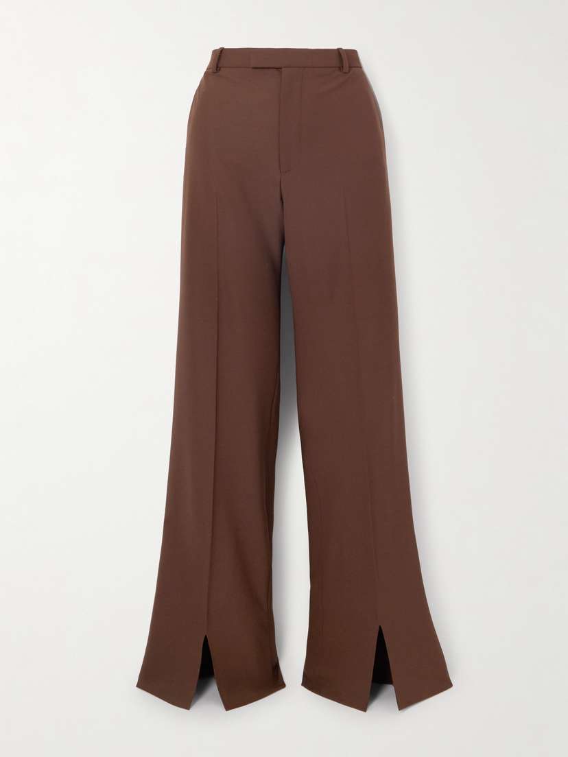 Gucci Wool-blend Wide-leg Pants