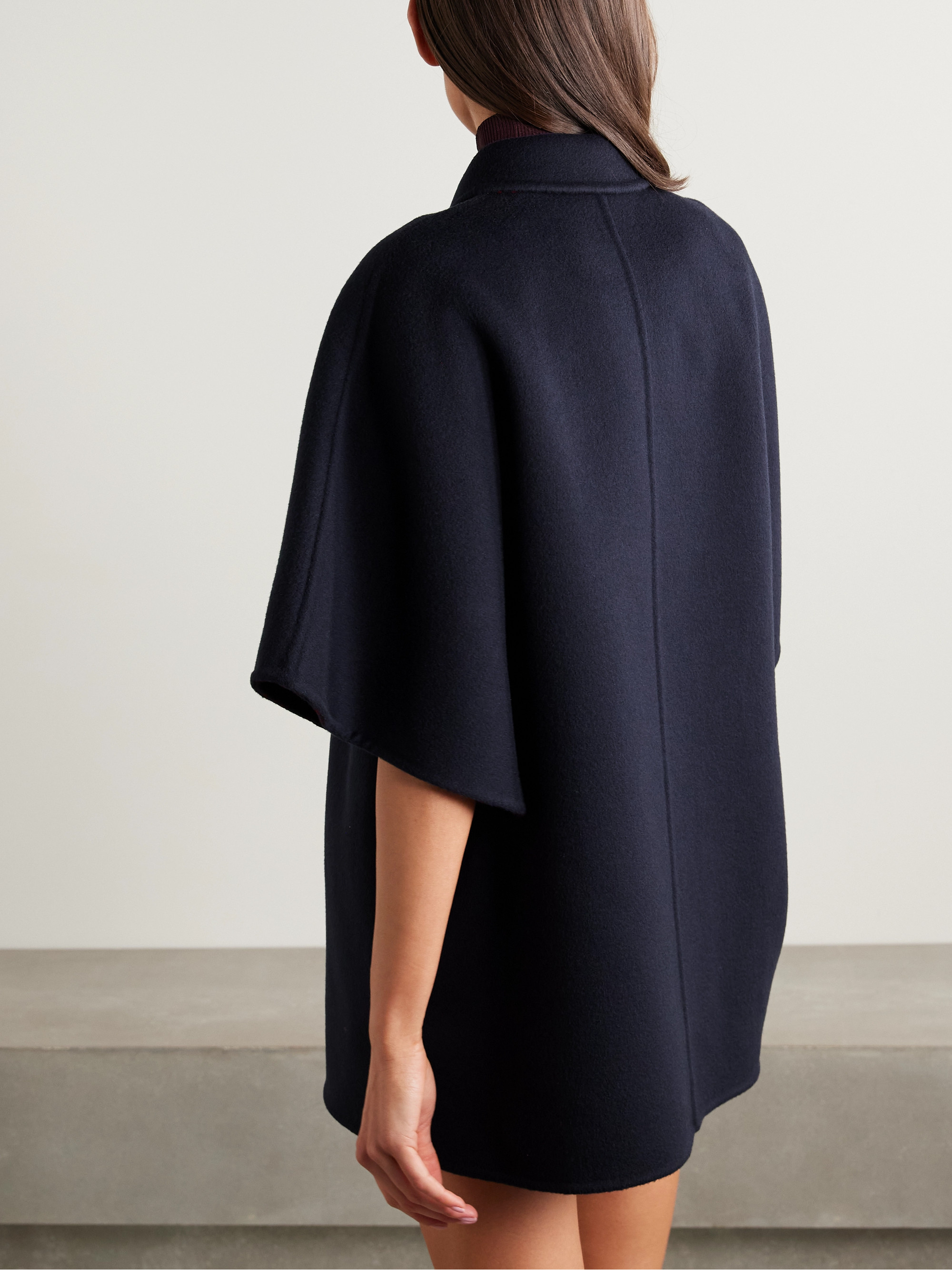 Gucci Reversible printed wool and silk-blend felt jacket