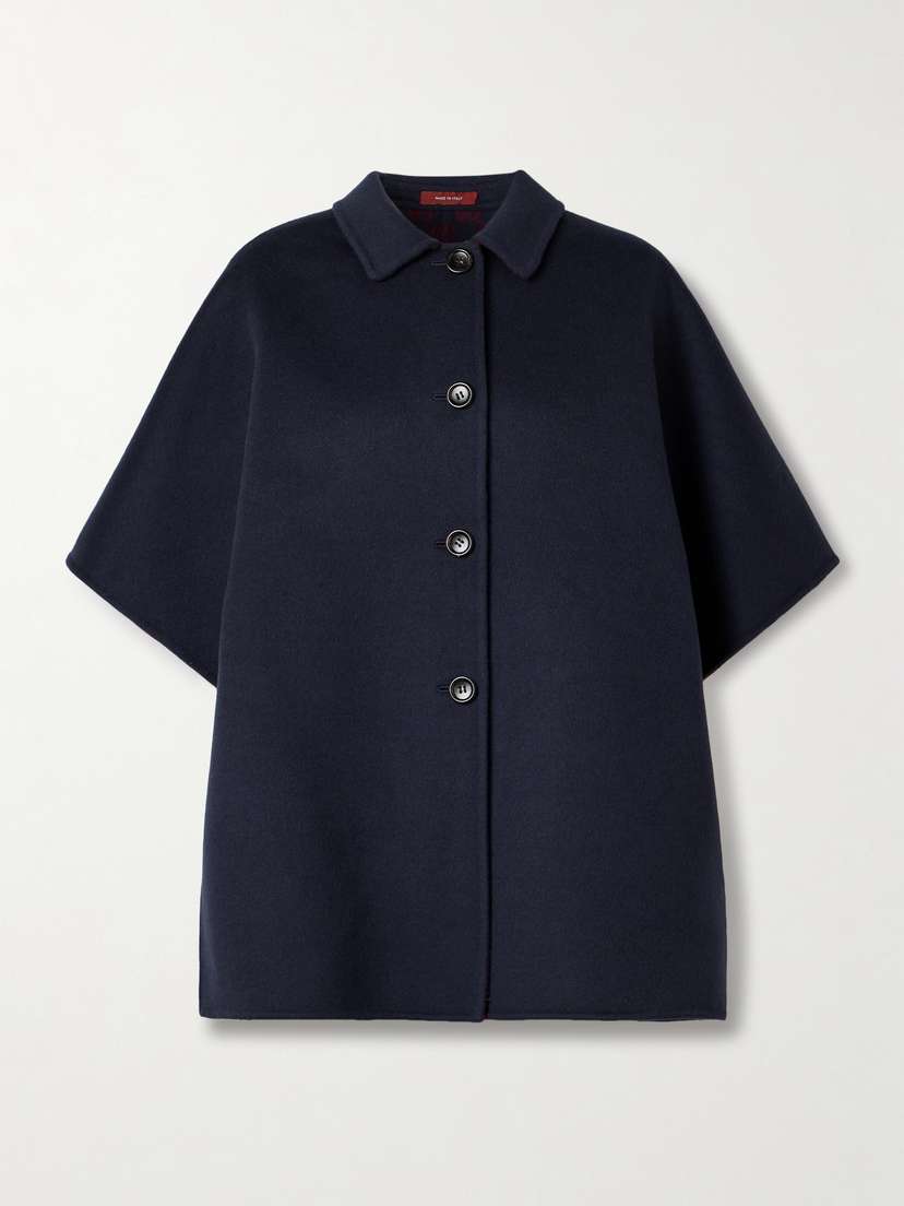 Gucci Reversible Printed Wool And Silk-blend Felt Coat