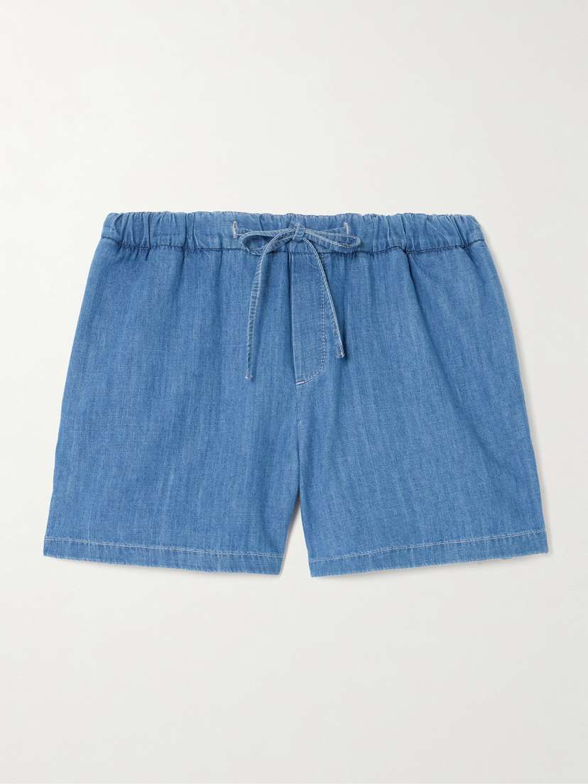 Gucci Cotton-chambray Shorts