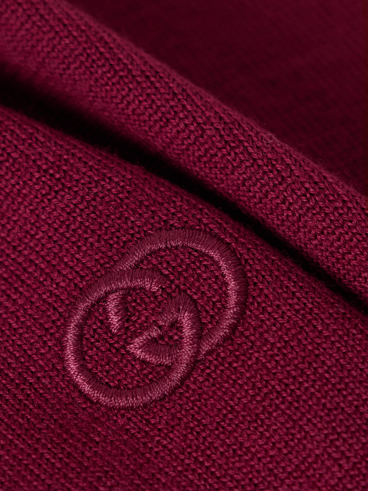 Wool Polo Sweater