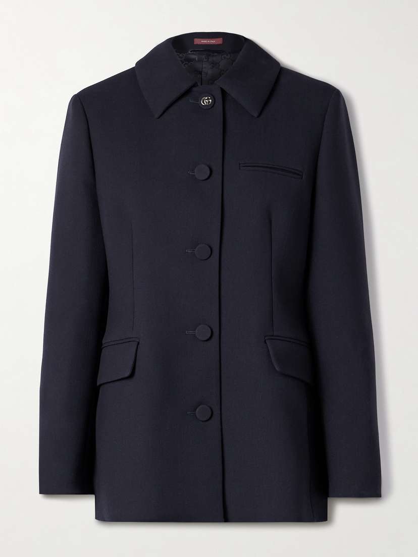 Gucci Wool-crepe Jacket
