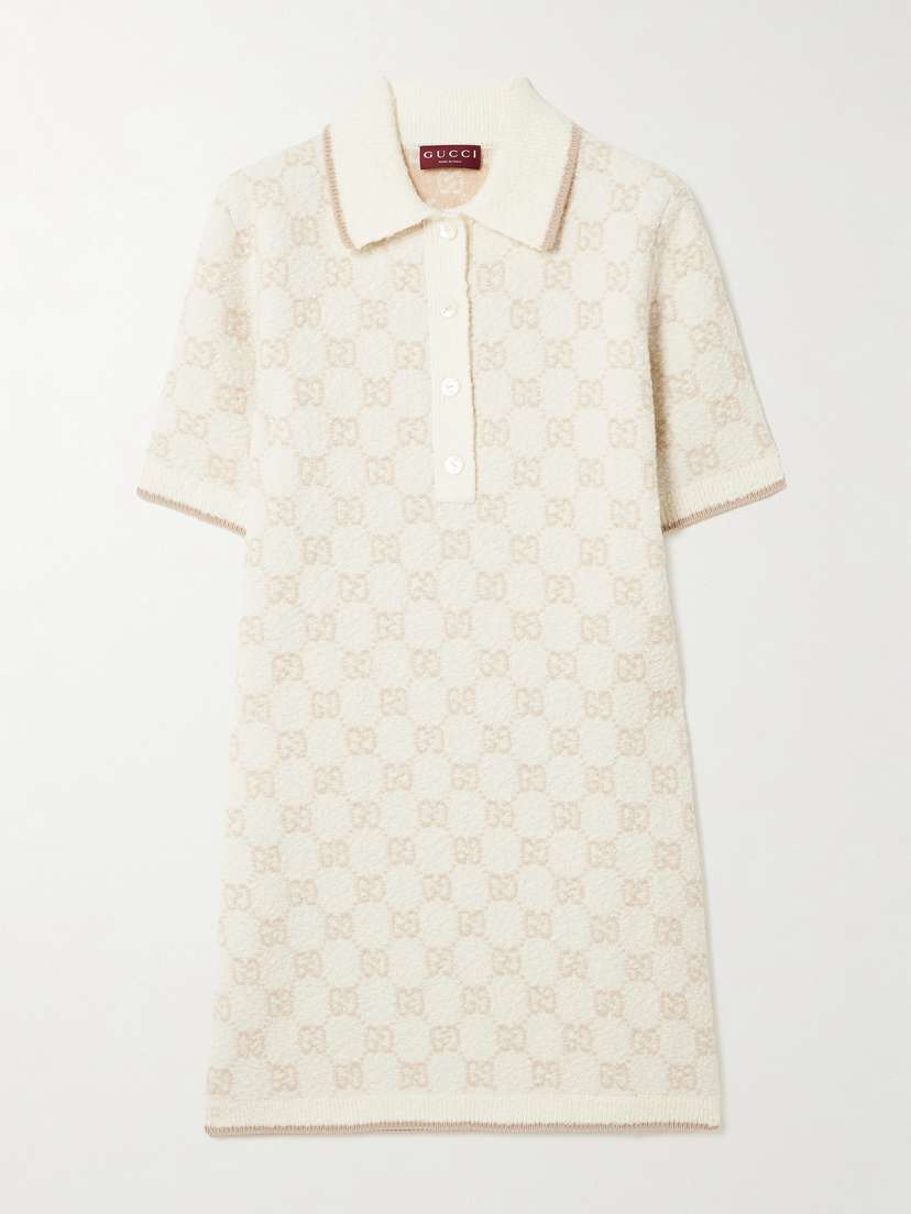 Gucci Instaria-knit Wool-blend Bouclé Mini Dress