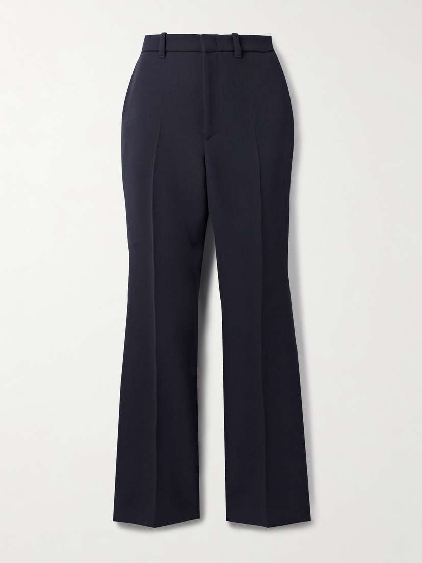 Gucci Wool-crepe Flared Pants
