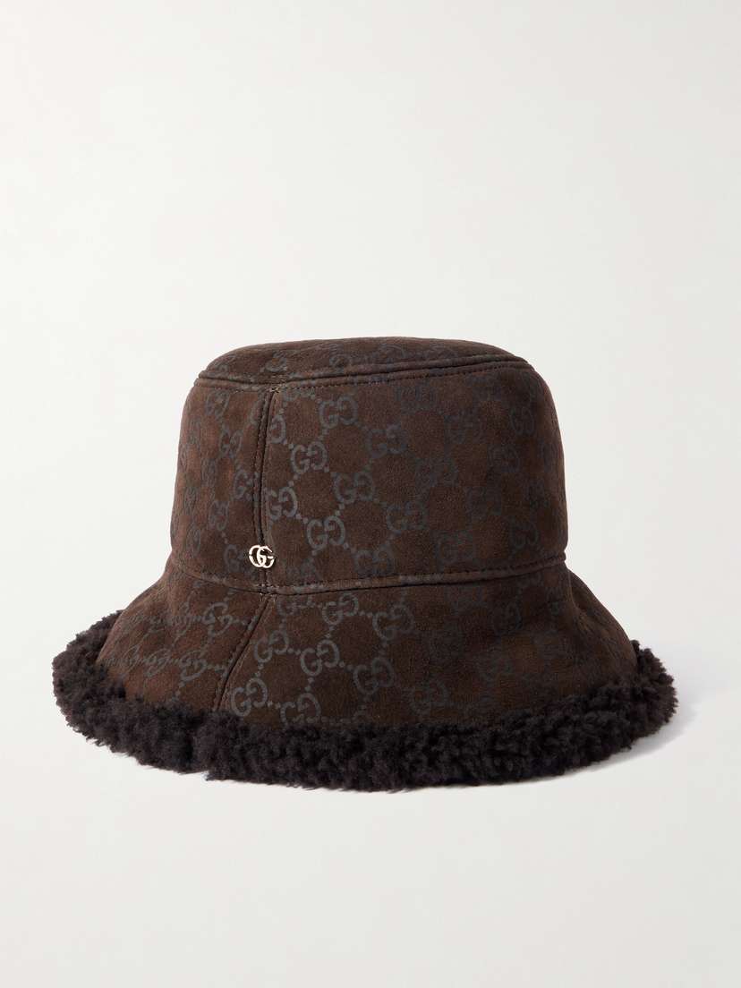 Gucci Printed hearling Bucket Hat