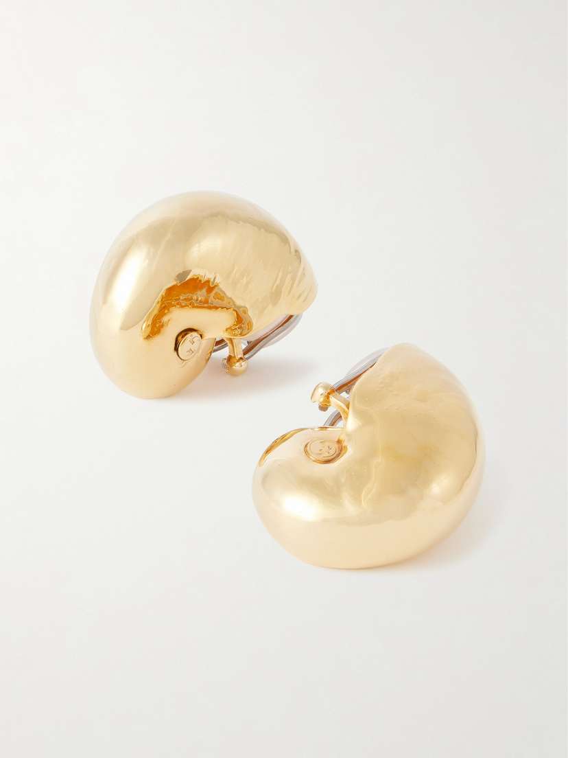 Gucci tone Clip Earrings