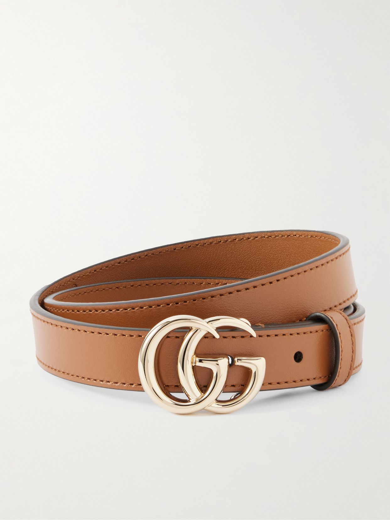 gg marmont leather belt