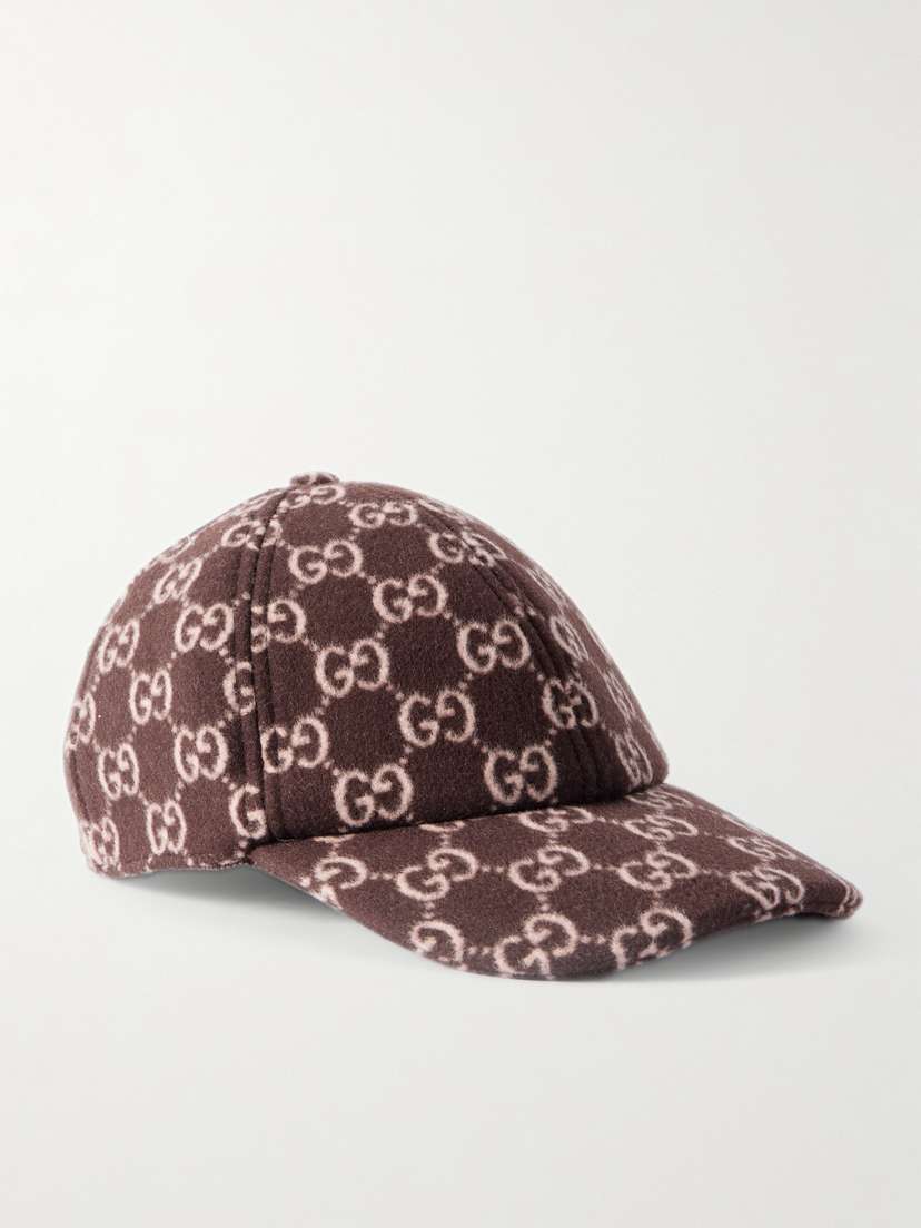 Gucci Cotton-blend Jacquard Baseball Cap