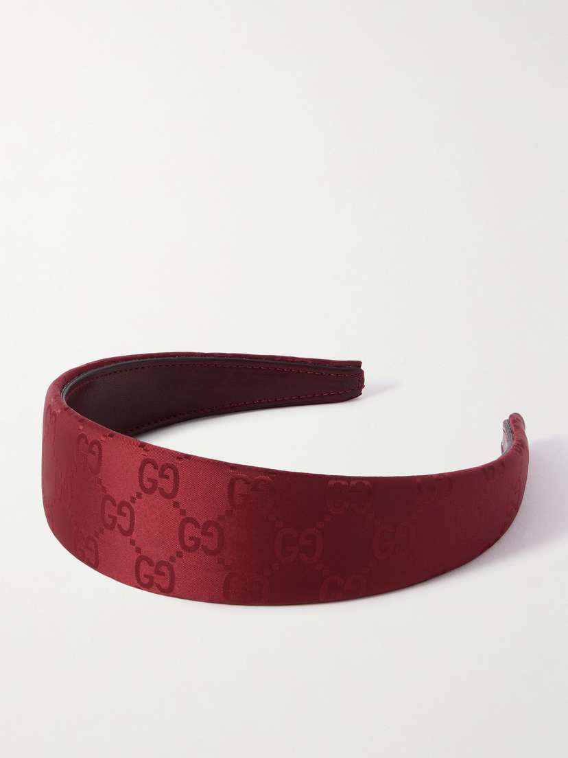 Gucci Embellished Nylon-jacquard Headband