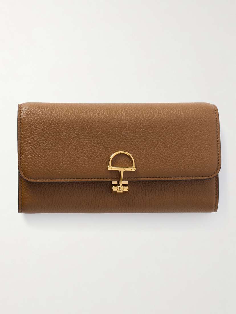 Gucci Softbit Textured-leather Continental Wallet