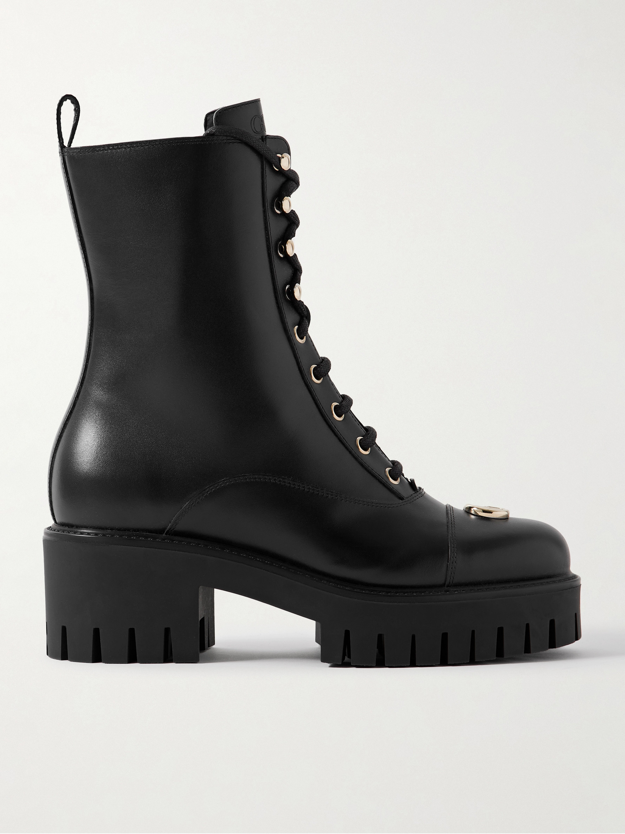 Gucci New Marmont embellished leather ankle boots