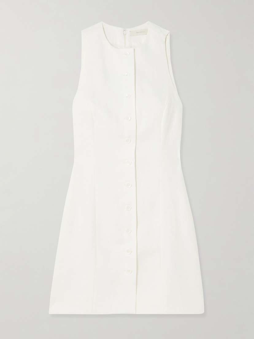 Faithfull Seema Linen Mini Dress