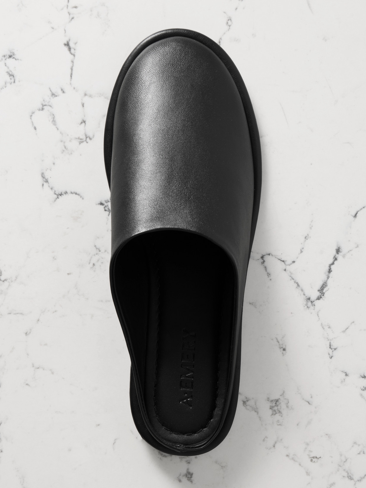 A.emery Spencer Leather Slippers