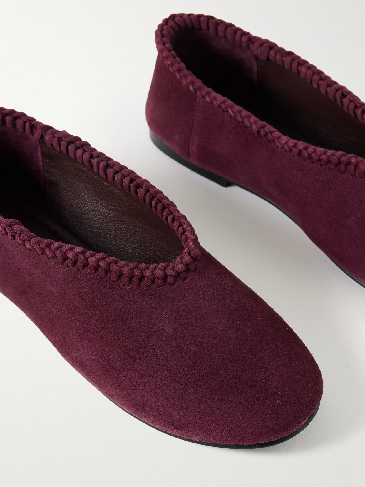 A.emery Park Braided Suede Ballet Flats