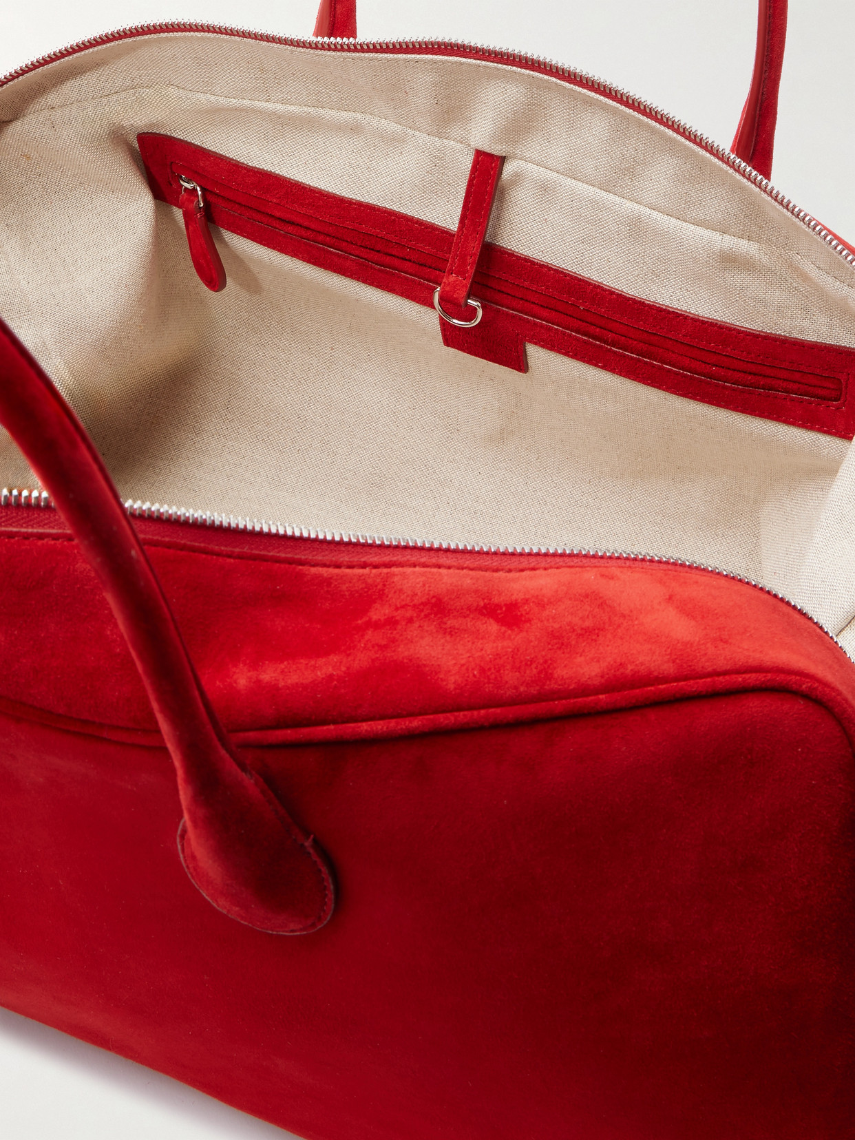 Magda Butrym Brigitte Large Leather-trimmed Suede Tote
