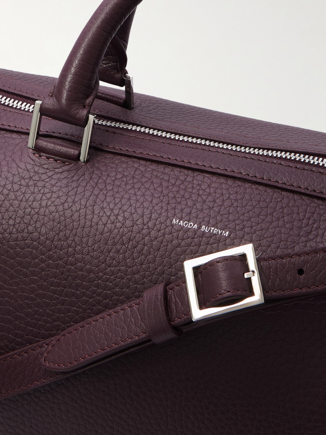 Magda Butrym Varsovia Embellished Textured-leather Tote Bag
