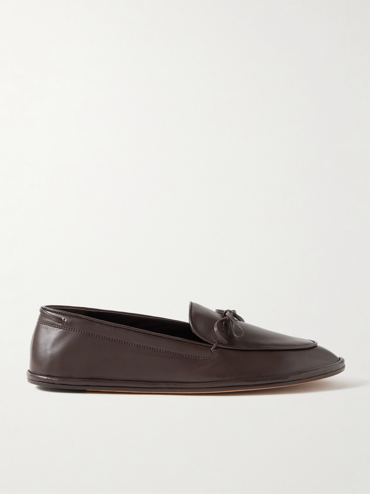 Emme Parsons Parker Leather Loafers In Brown