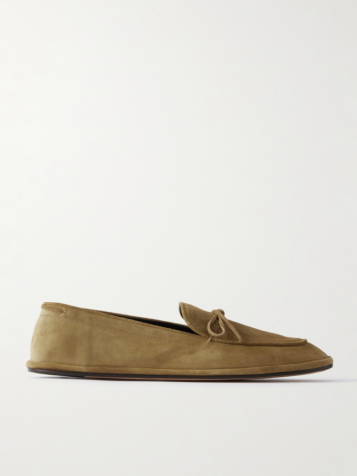 Emme Parsons Parker Suede Loafers In Brown
