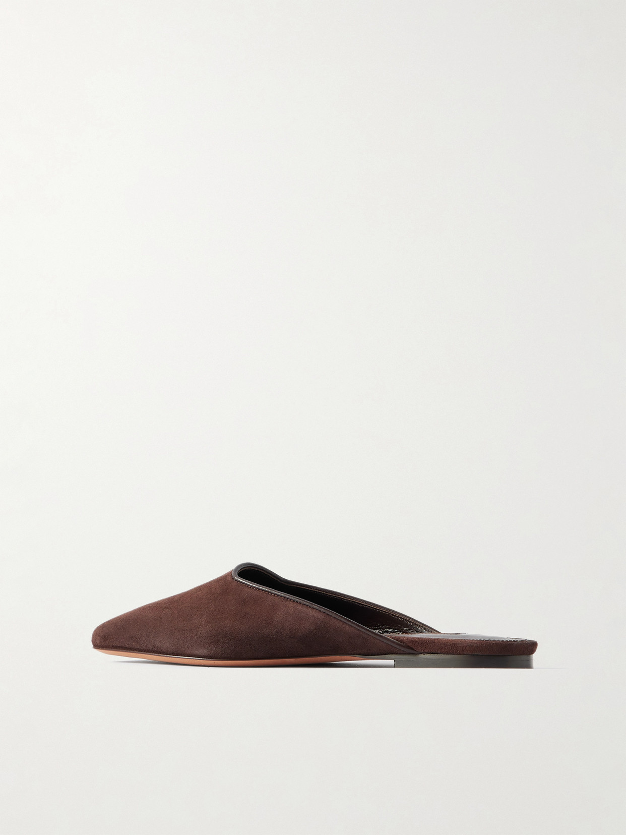 Emme Parsons Flat Mules Espresso In Brown