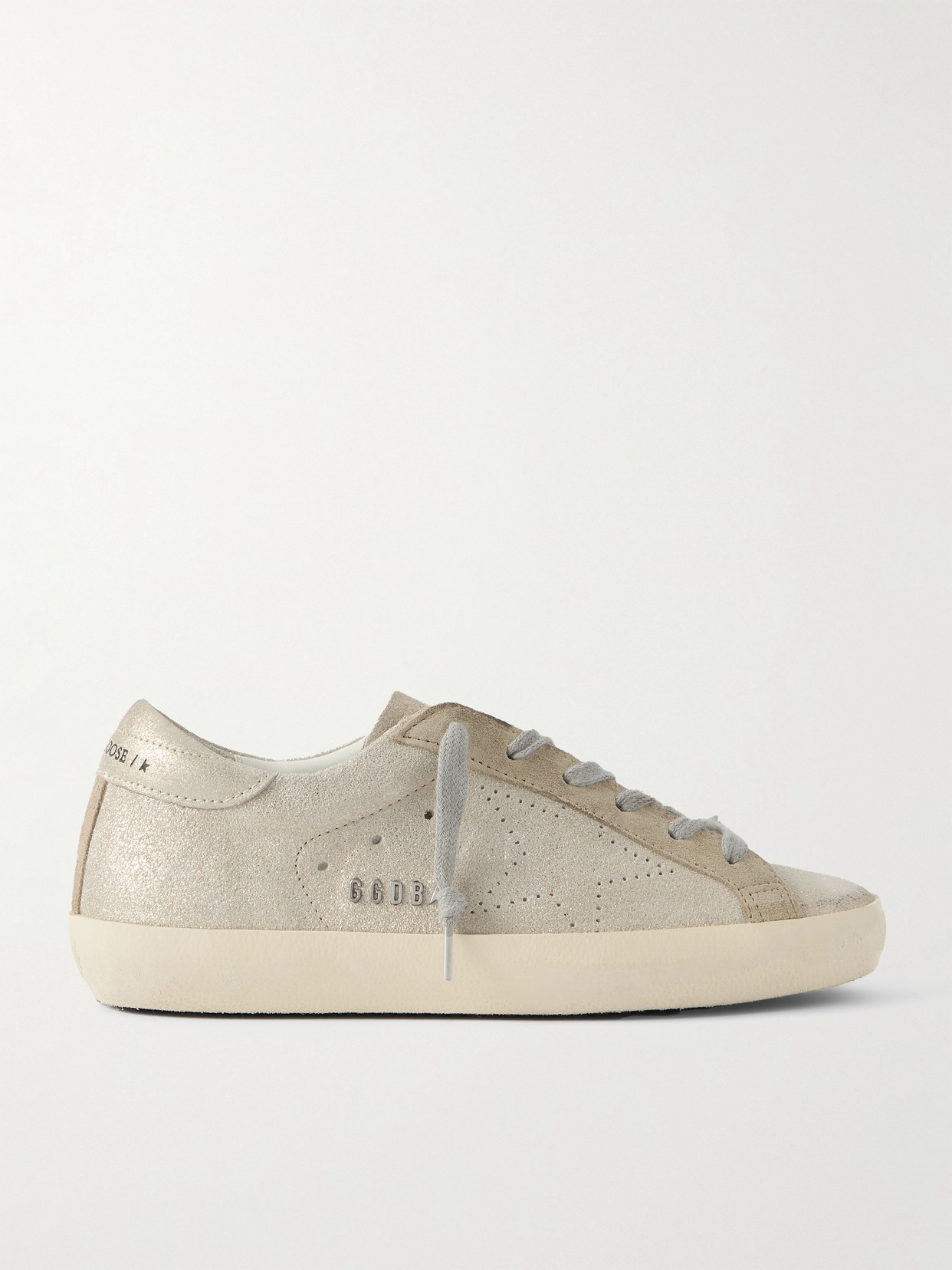 Golden Goose Sneaker Super Star Platinum/beige In Neutral
