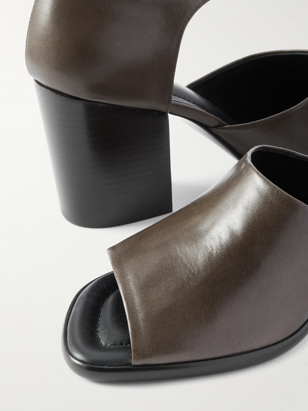 Lemaire Leather Sandals In Multi