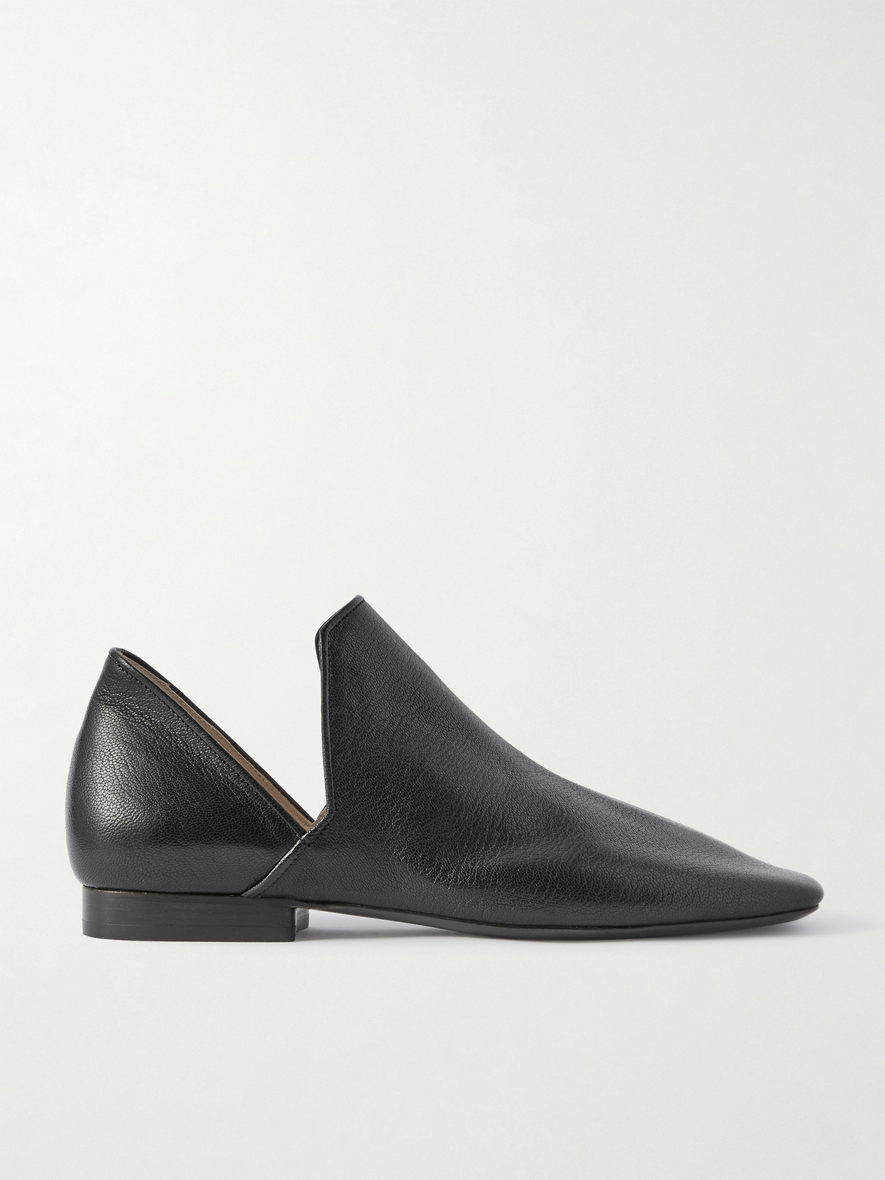 Lemaire D'orsay Leather Loafers In Black