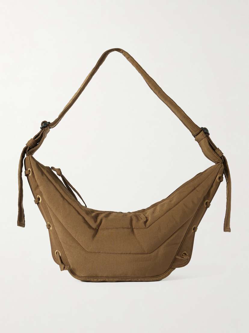 Lemaire Soft Game Small Quilted Canvas Shoulder Bag