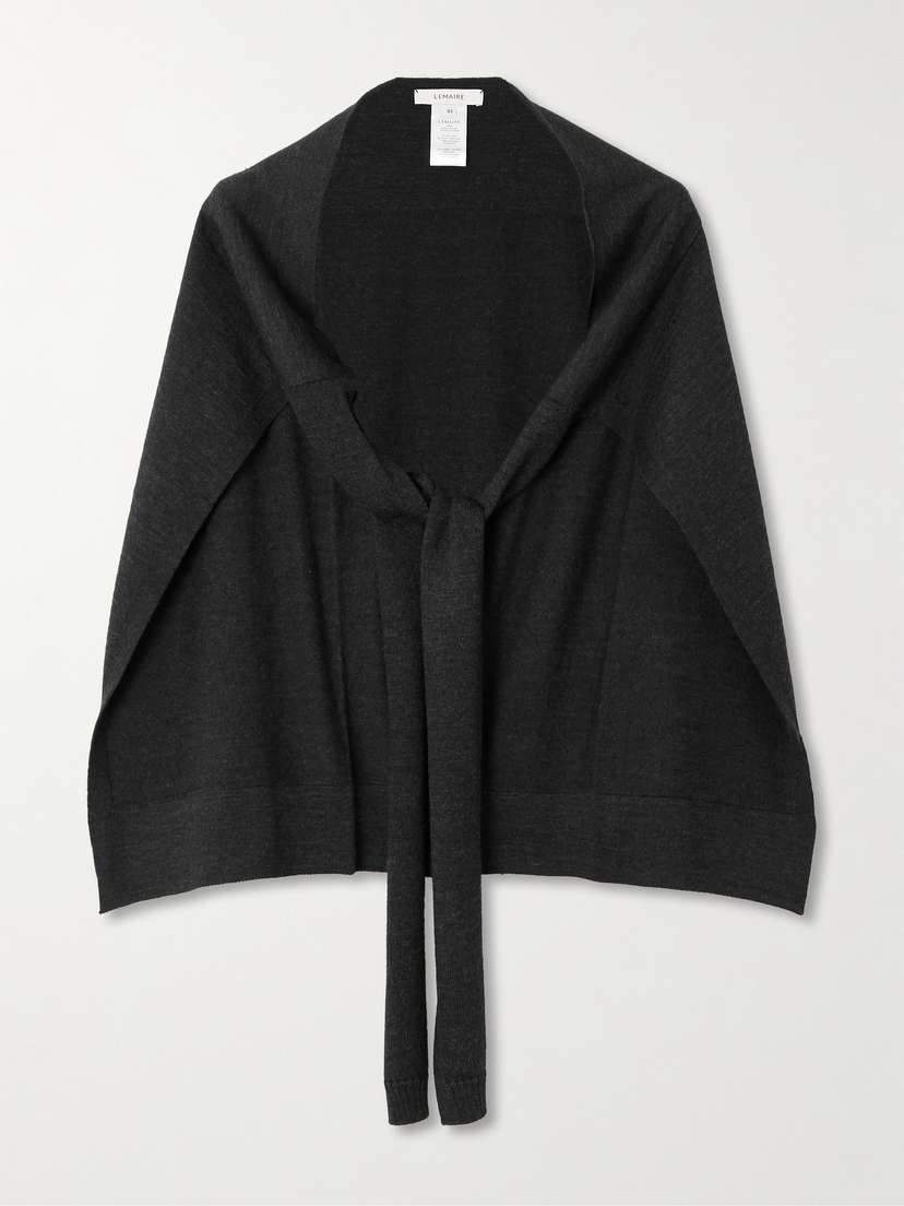 Lemaire Trompe L'œil Wool-blend Scarf