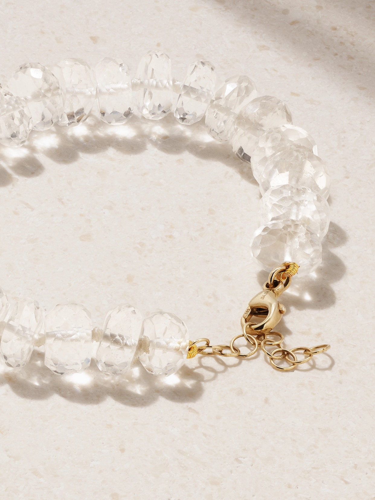 Jia Jia Oracle Large Gold Quartz Bracelet