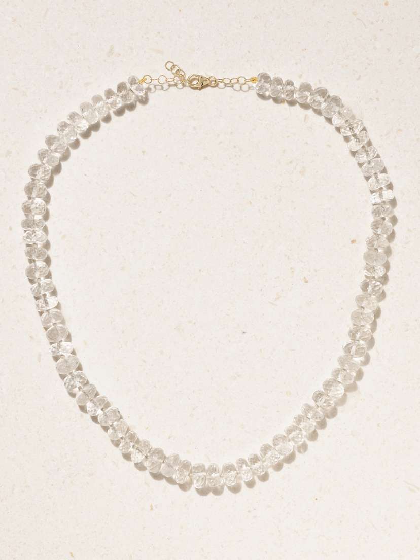 JIA JIA Gold Quartz Necklace