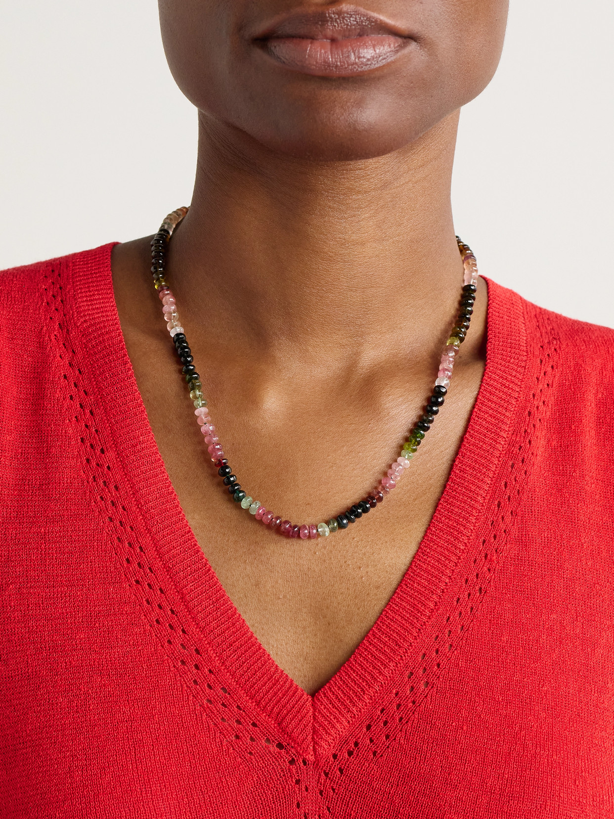 Jia Jia Gold Tourmaline Necklace