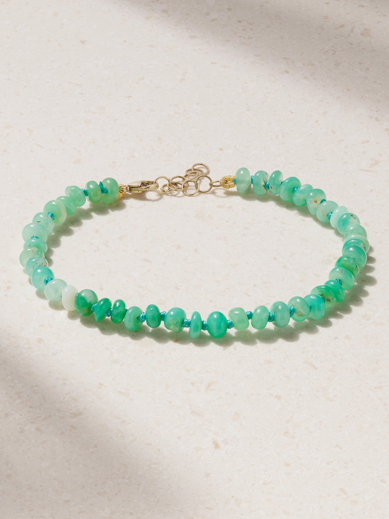 Jia Jia Arizona Gold Chrysoprase Bracelet