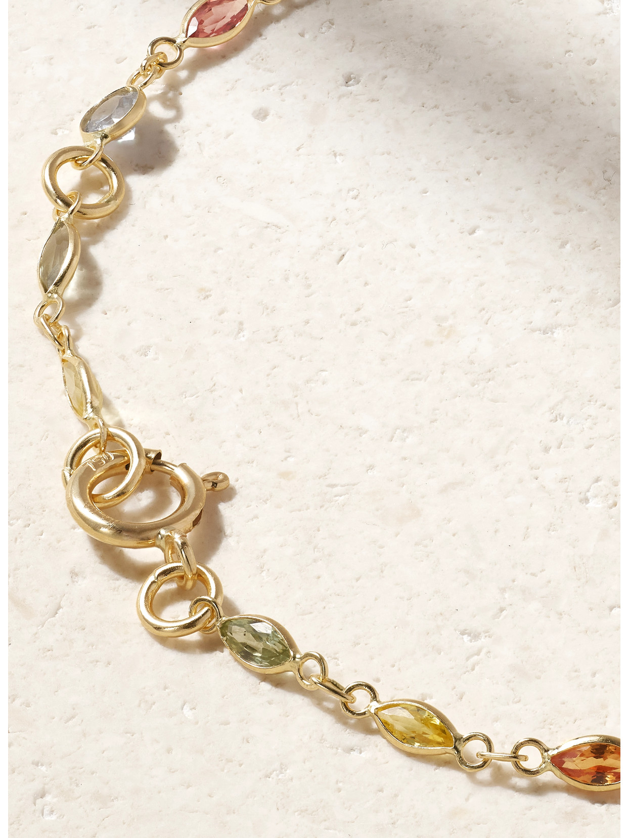 Jia Jia Chakra Gold Sapphire Bracelet