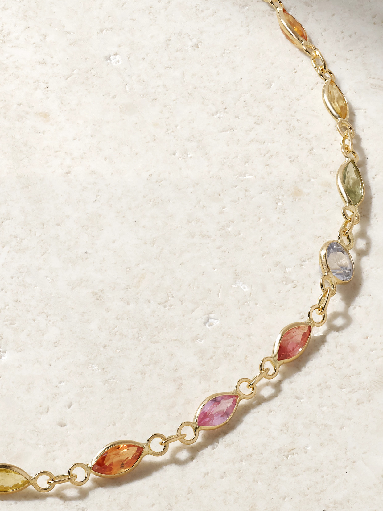 Jia Jia Chakra Gold Sapphire Bracelet