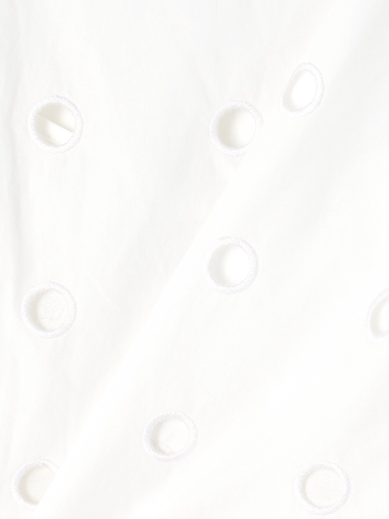 Peggy Broderie Anglaise Cotton-Poplin Tank