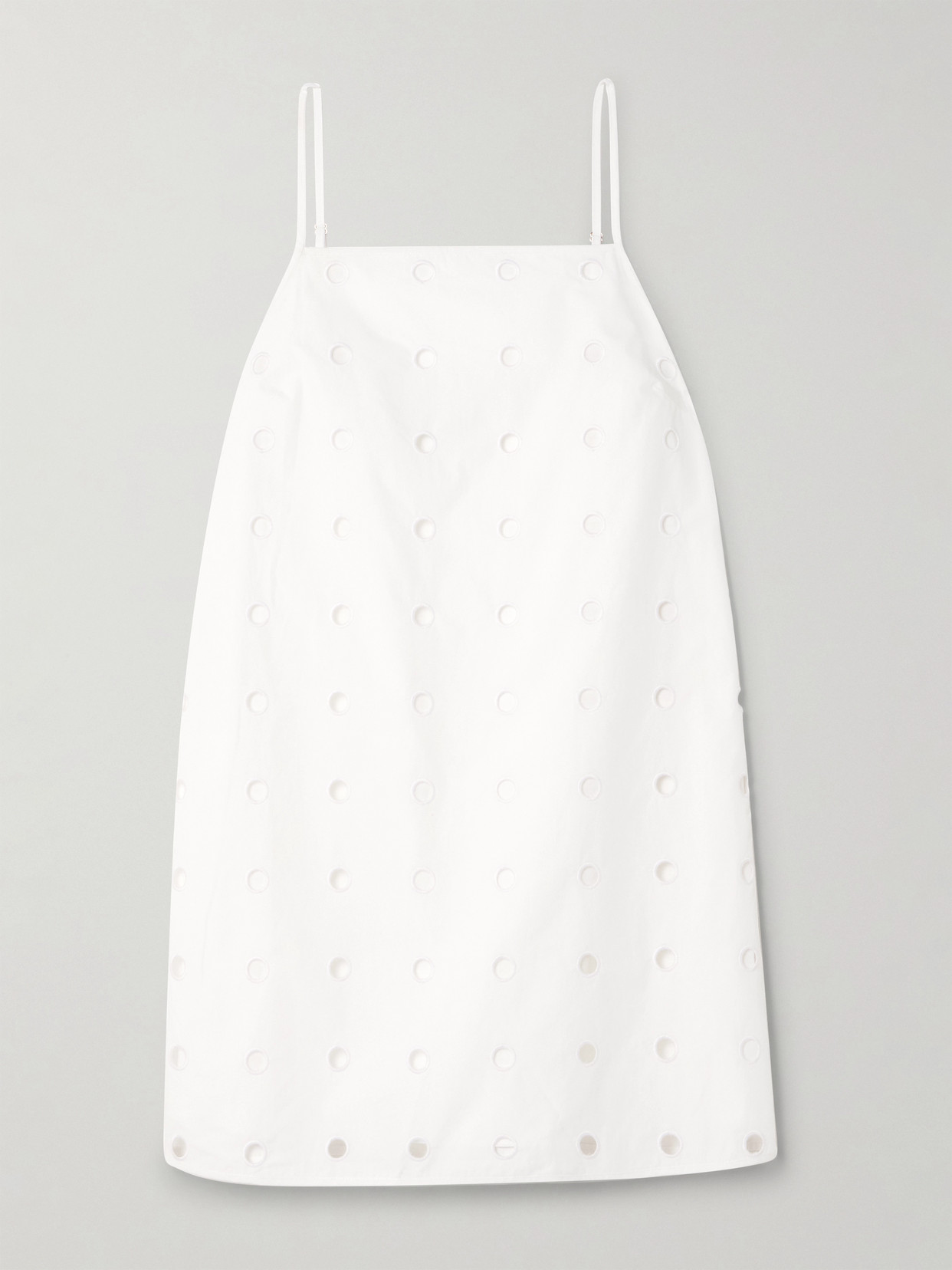 Posse Peggy Broderie Anglaise Cotton-poplin Mini Dress