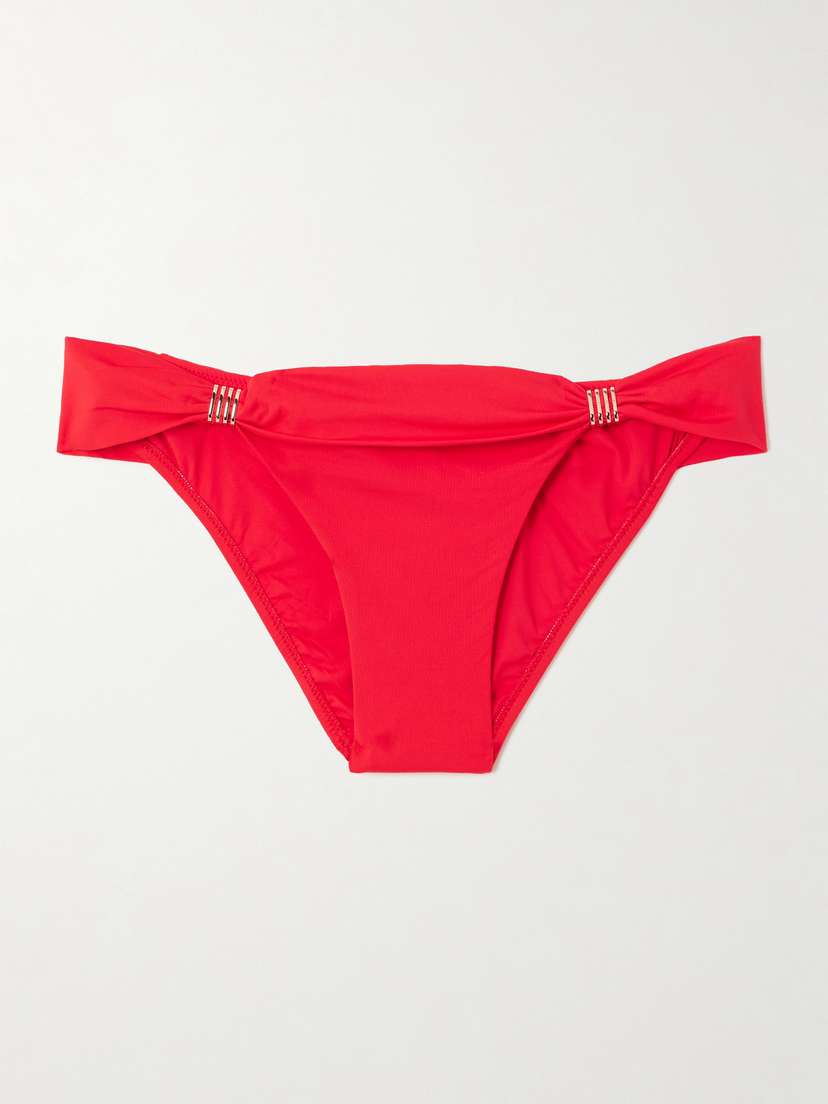 Melissa Odabash Grenada Embellished Bikini Briefs