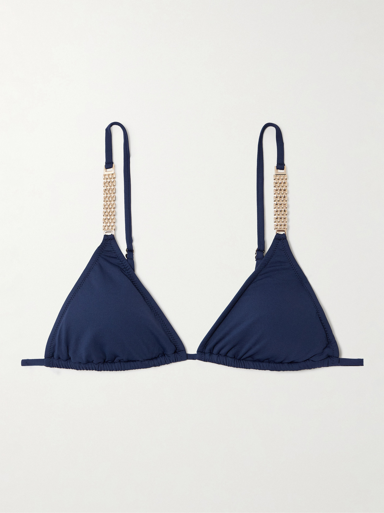 Melissa Odabash Maldives Embellished Triangle Bikini Top