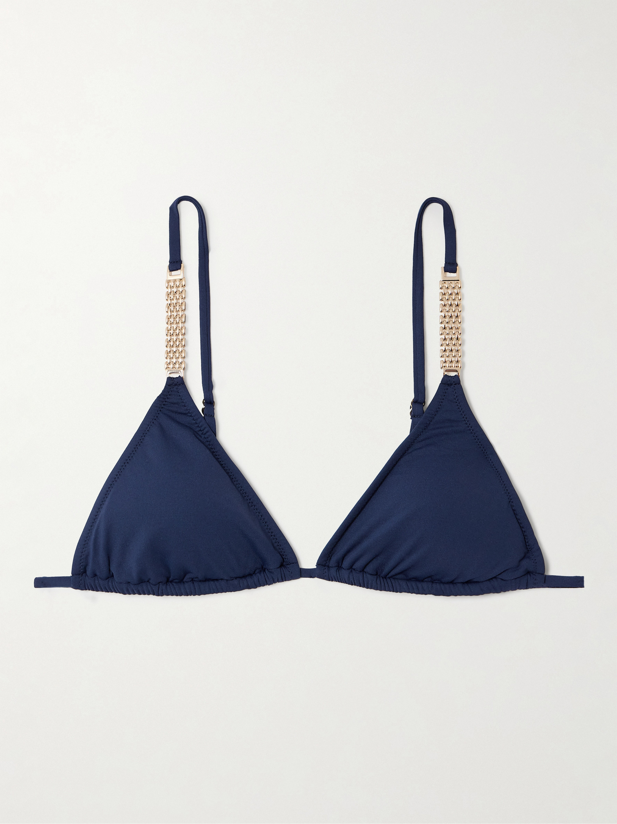 Melissa Odabash Maldives embellished triangle bikini top