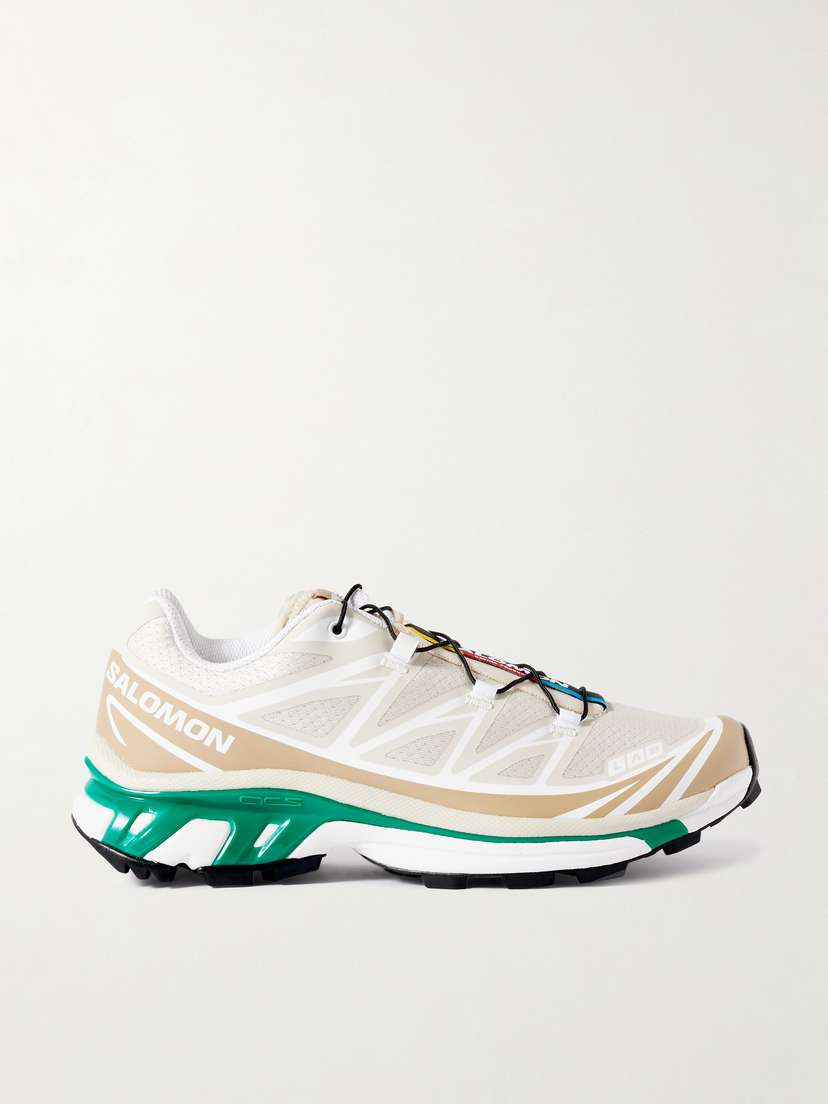 Salomon Xt-6 Tpu-trimmed Mesh Sneakers