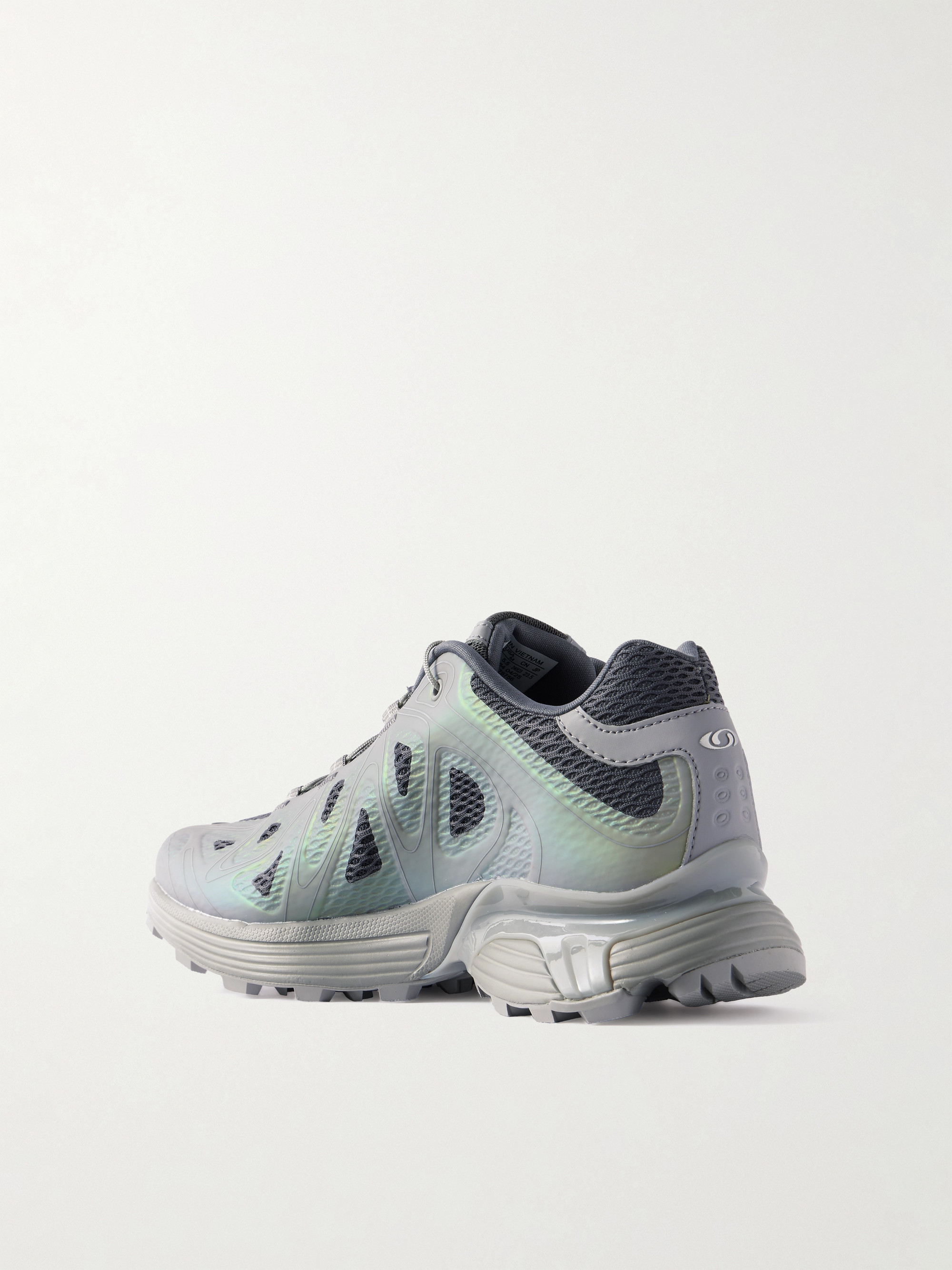 Salomon - XT-WHISPER VOID mesh and iridescent TPU sneakers | Plush