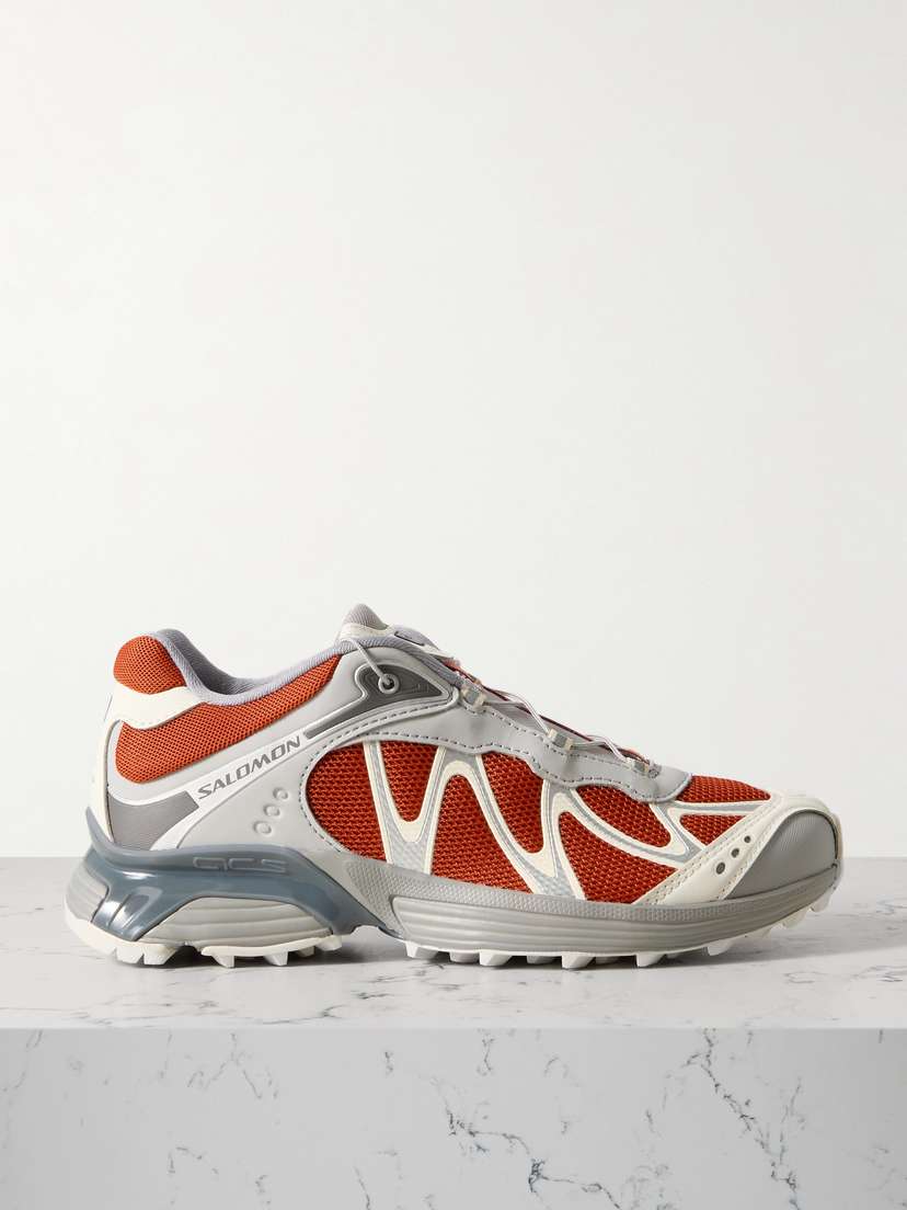 Salomon Xt-whisper Rubber-trimmed Mesh Sneakers