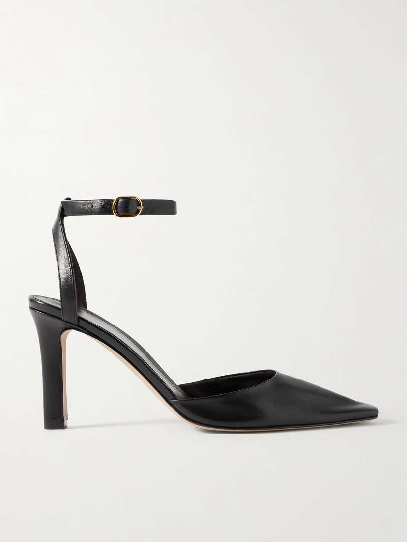 The Row Carla Leather Pumps