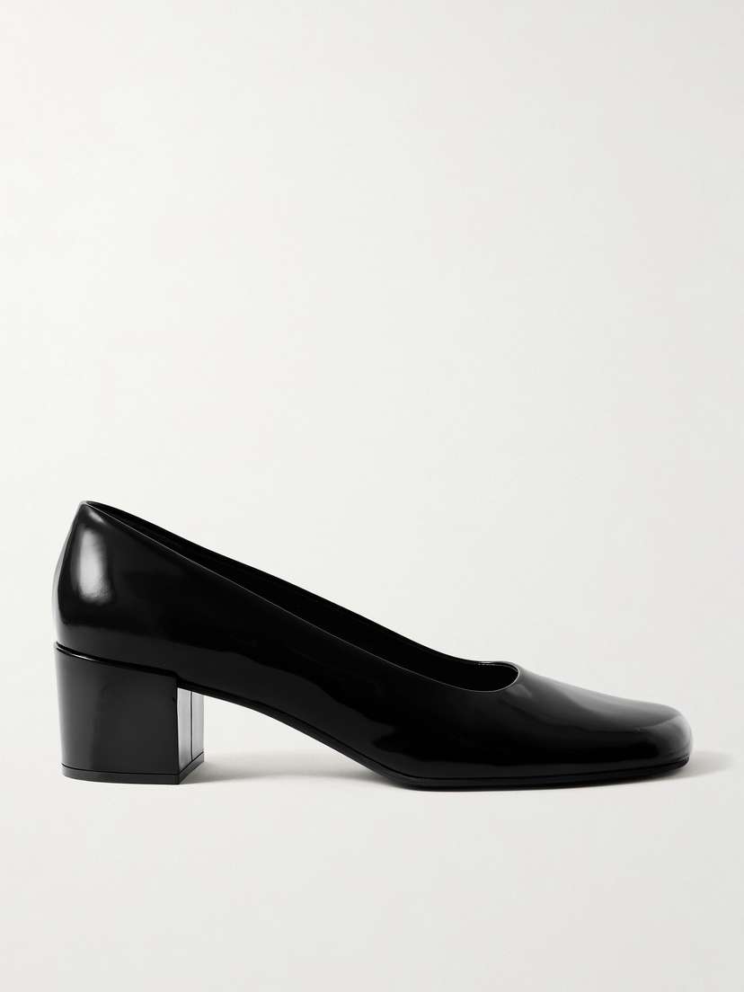 The Row Penelope Leather Pumps