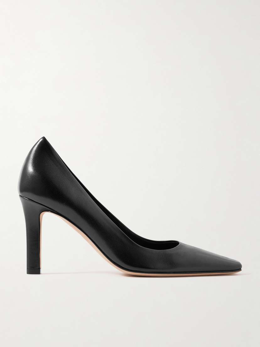 The Row Carla Leather Pumps