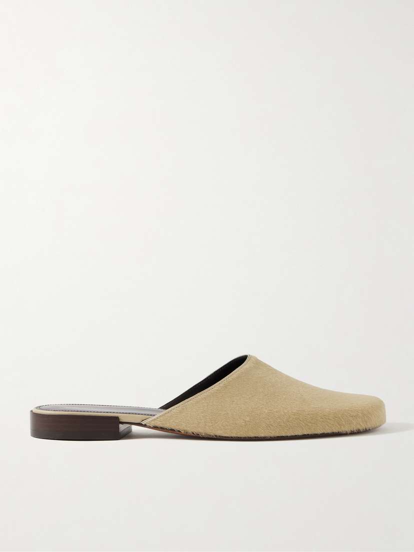 The Row Penelope Calf Hair Mules