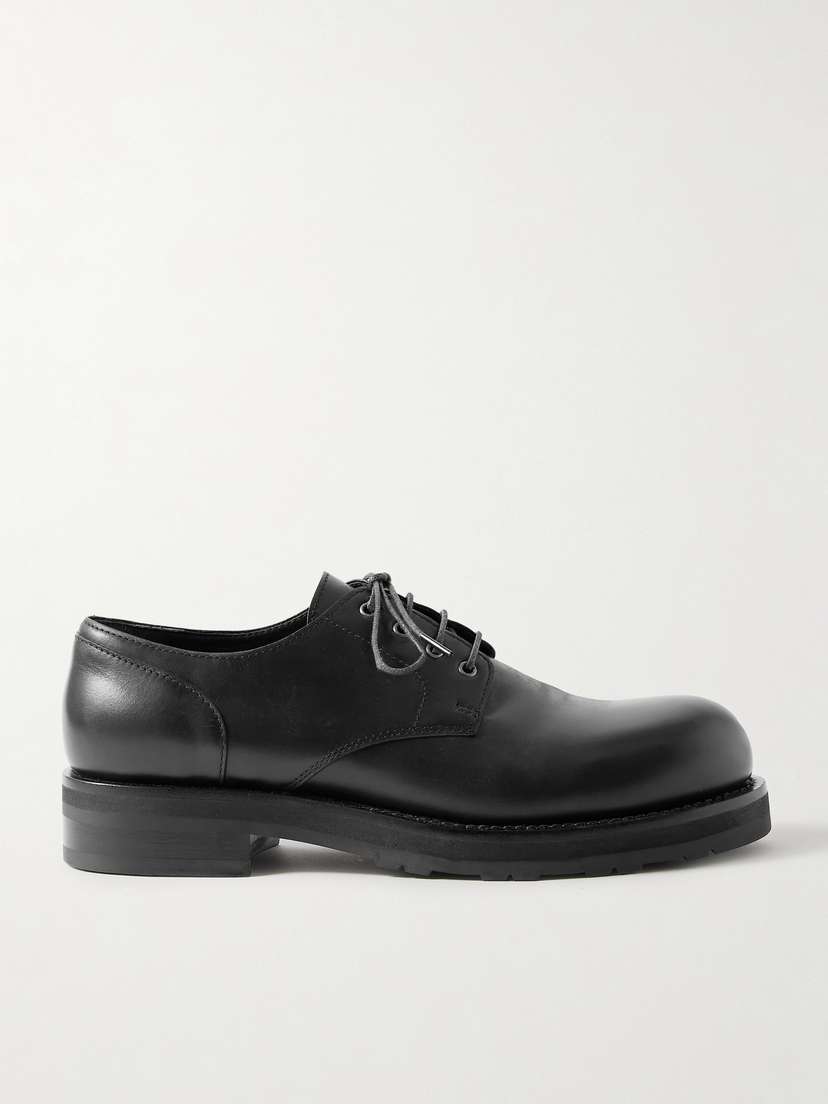The Row Leather Derby Shoes