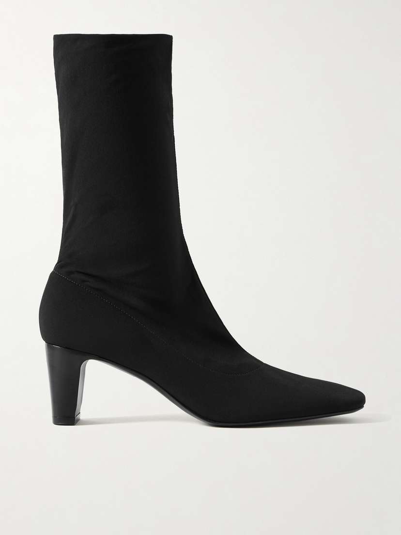 The Row Felice Neoprene Ankle Boots